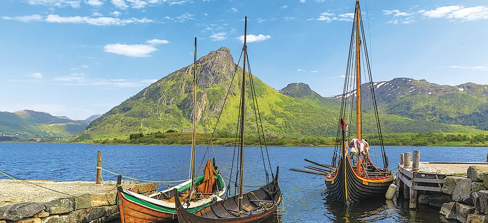  Traditional Viking boats in Norway 