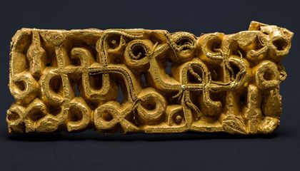A Hiker in Norway Found an Elite Warrior’s Golden Sword Ornament. It Was Likely a Sacrifice to the Gods Made During a Time of Turmoil