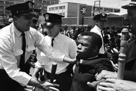 John Lewis has been arrested at least 45 times—and three previously buried records have now been unearthed