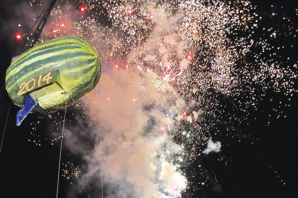 Watermelon Drop Vincennes, Indiana