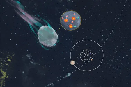 Comet 3I/ATLAS has much more "heavy" water than comets that formed in the solar system, according to a new study.