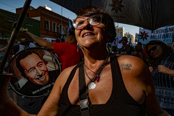 Manifestantes en Mar del Plata thumbnail