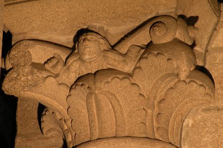 Art historian Jennifer Alexander believes the carving is a self-portrait made by a medieval stonemason.