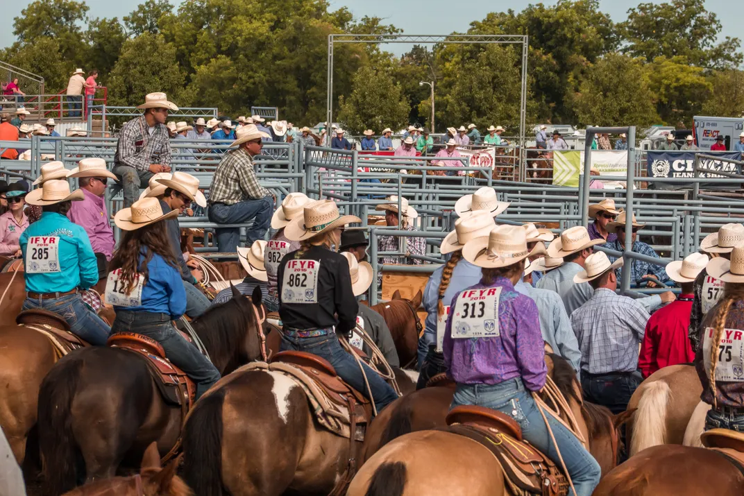 A rodeo competition in Oklahoma Smithsonian Photo Contest