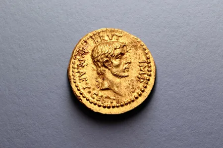 The coin was one of 29 antiquities returned to Greece