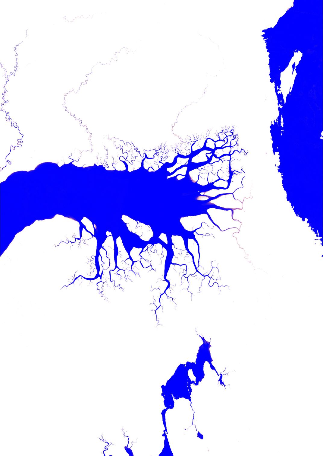 High-Resolution Satellite Images Capture Stunning View of Earth's Changing Waters