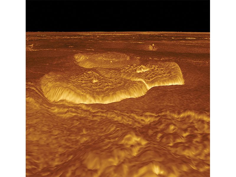 Alpha Regio on Venus
