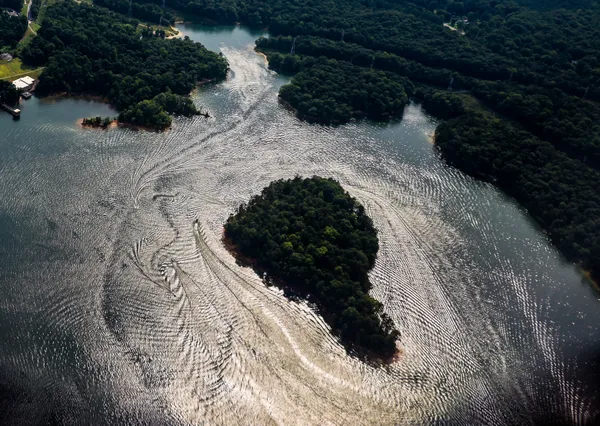 The glow of the lakeside at dusk thumbnail
