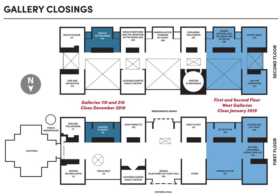 What’s Open and What’s Not During the National Air and Space Museum’s Seven-Year Renovation