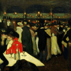 Small Dog Wearing Red Bow Found Hidden in Picasso Painting icon