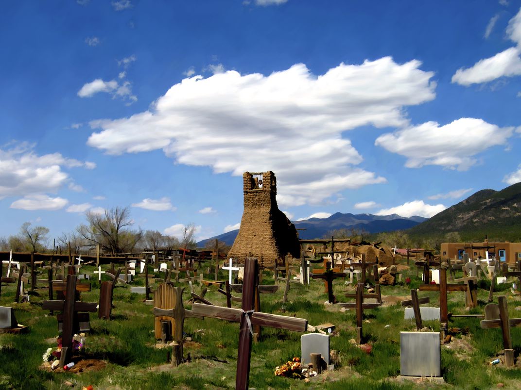 Taos Pueblo Cemeteryin The Spring New Mexico Smithsonian Photo Contest Smithsonian Magazine