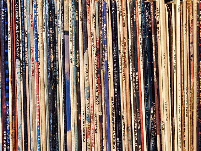 Whether decorated with a photo of a bustling subway stop or a striking Andy Warhol painting, album cover designs can constitute masterpieces in their own right.