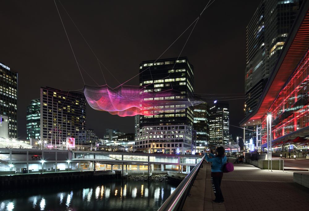 Skies Painted with Unnumbered Sparks Janet Echelman