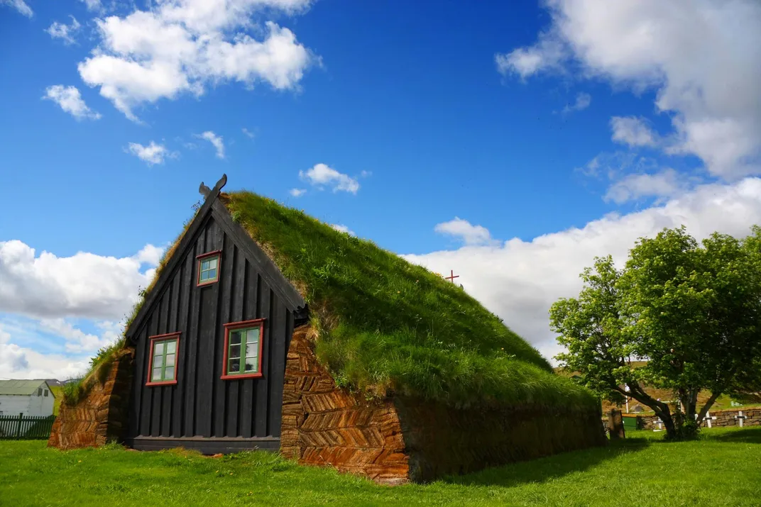 Traditional Icelandic home