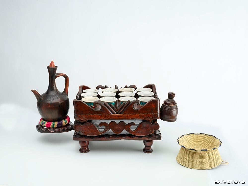 Ethiopian coffee service set