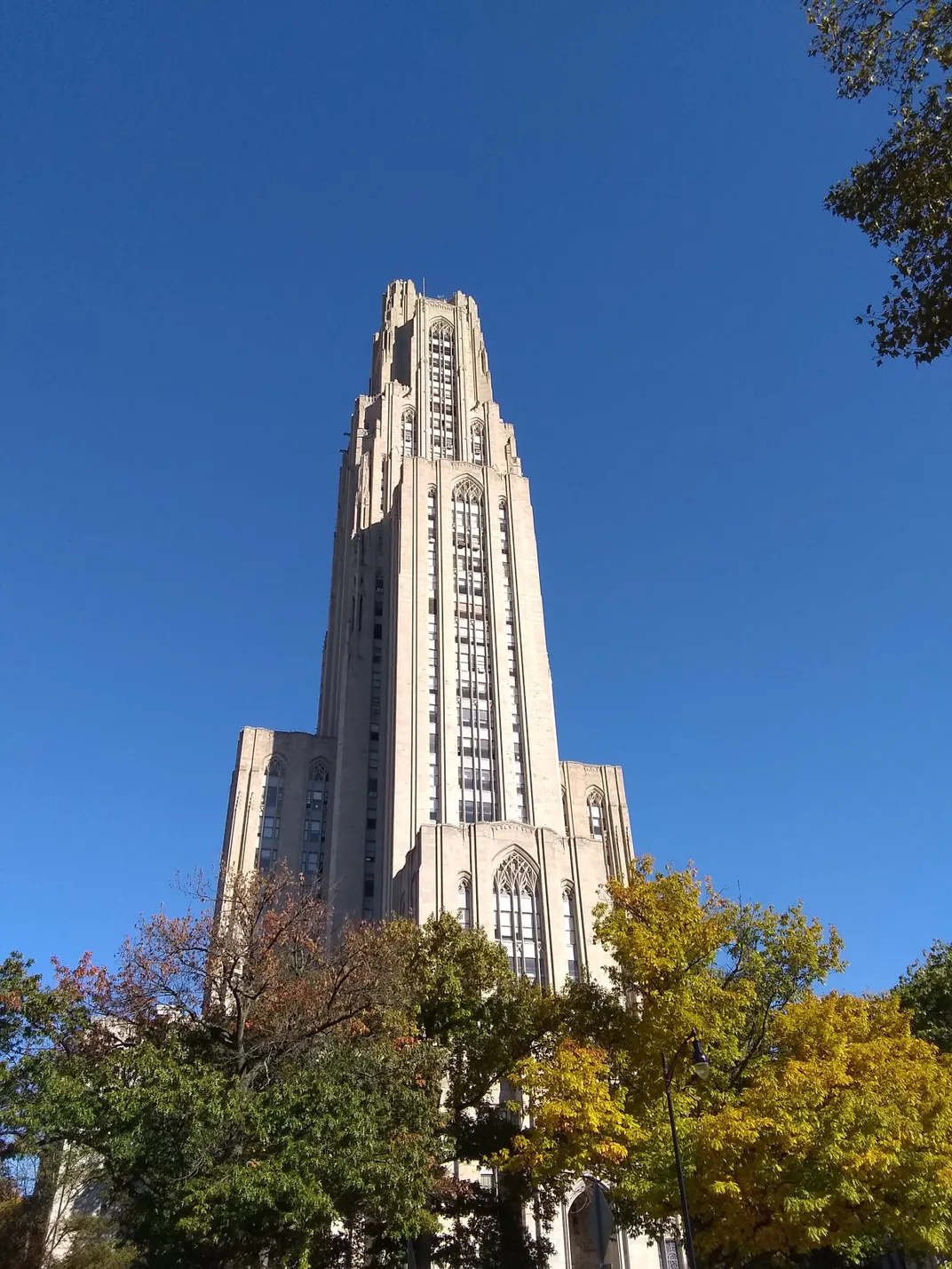 Cathedral of Learning on the University of Pittsburgh Campus ...