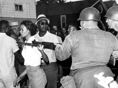 On July 21, 1963, Gloria Richardson&nbsp;was walking from a meeting when her would-be attacker ran at her with his brandished weapon leveled at her neck. She flat-palmed the blade of the bayonet, shoving it away from her body.&nbsp;