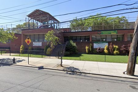 On Brooklyn's Hegeman Avenue, one of the centers with a rooftop playground spans an entire city block.