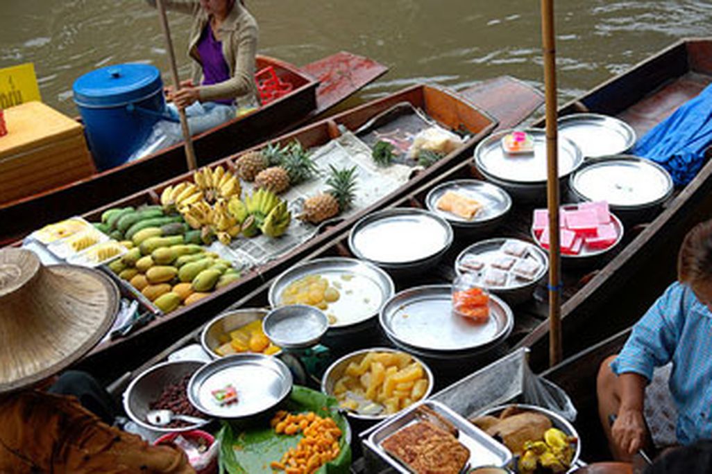 Bangkok’s floating market
