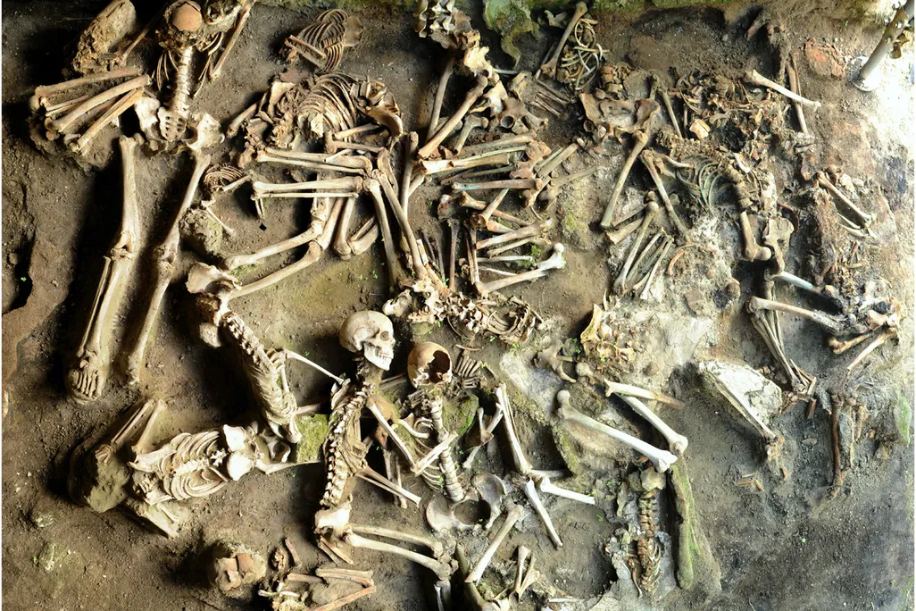 Herculaneum skeletons