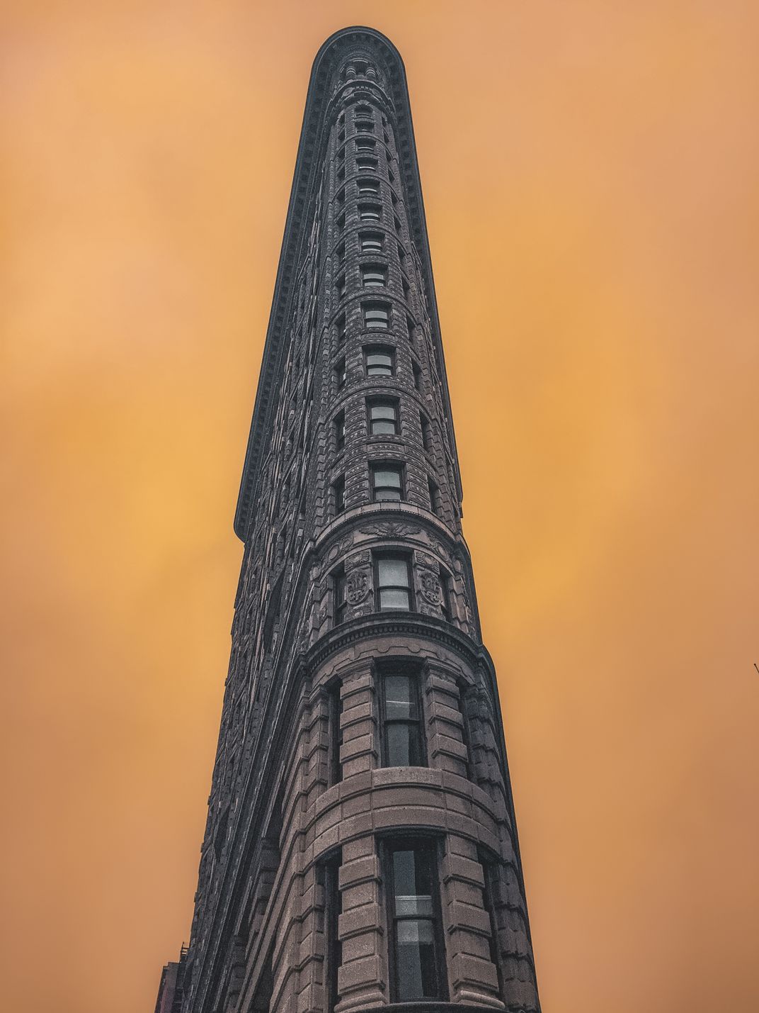 The 22-story Flatiron Building