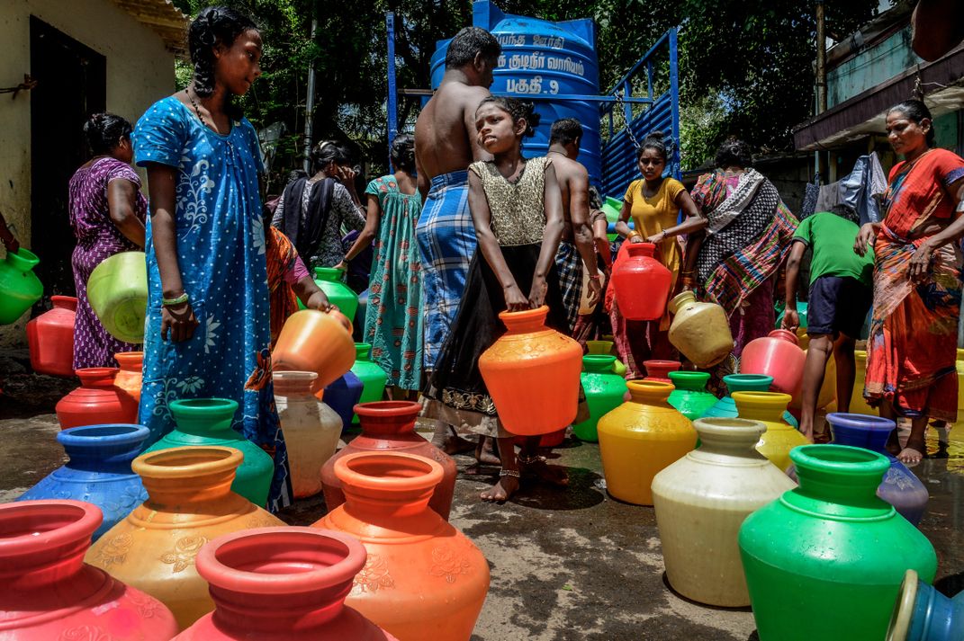 Satellite Images Reveal the Extent of Chennai’s Water Shortage