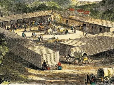 Mormon encampment