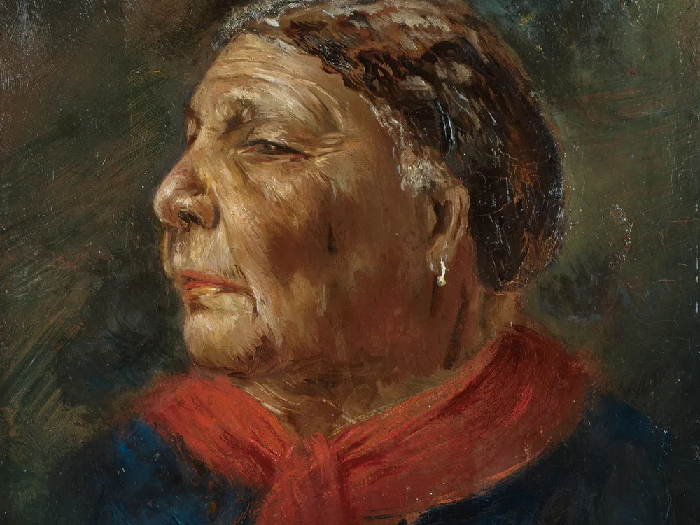 An 1869 portrait of Mary Seacole by then-unknown, 22-year-old artist Albert Charles Challen