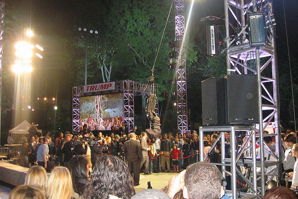 David Blaine at a recent NYC performance.