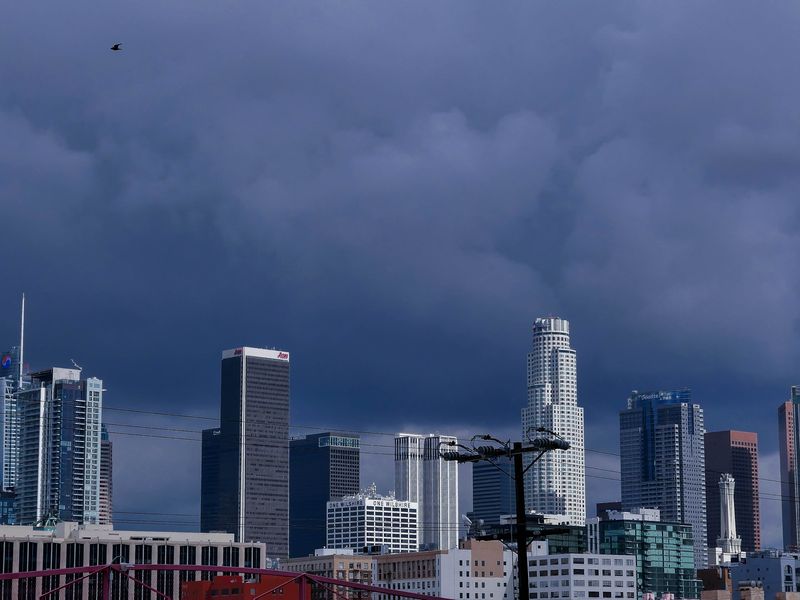 Downtown LA buildings at a gloomy day | Smithsonian Photo Contest ...