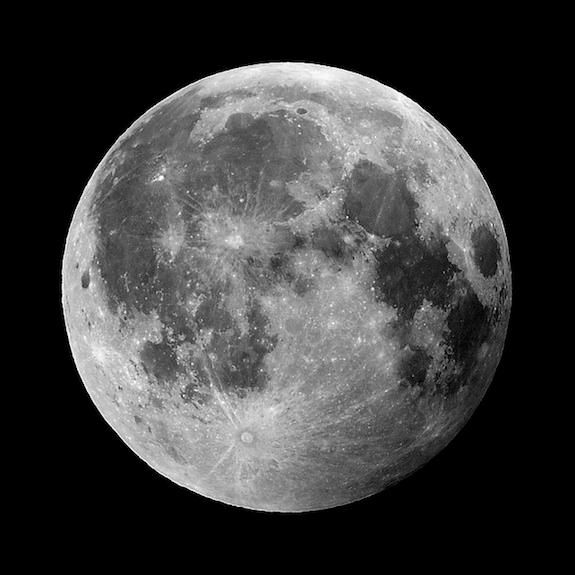 A full moon occurs once every 27 days or so