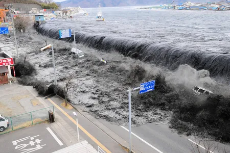 A levee meant to keep out the sea was no match for the 2011 tsunami that struck Japan.