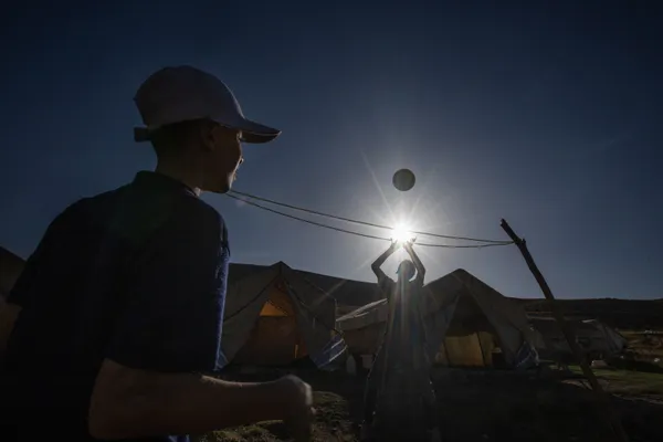 Nomadic children's volleyball thumbnail