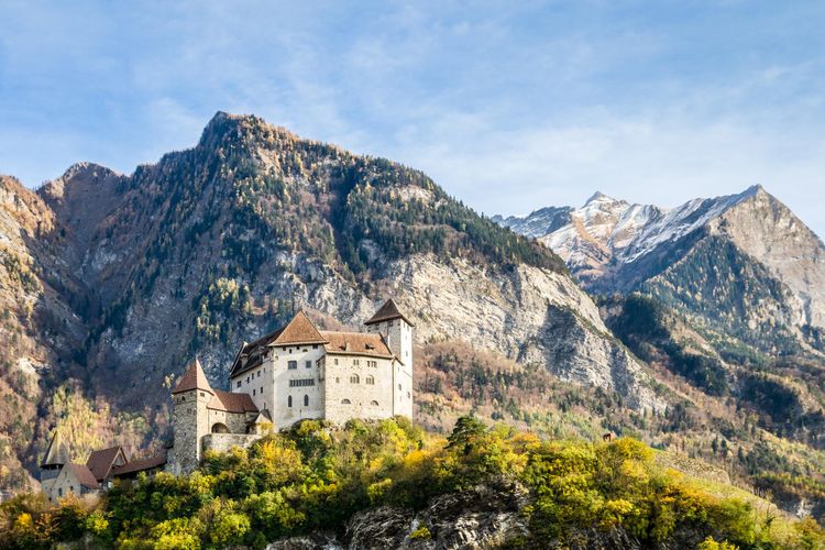 Gutenberg Castle in Balzers, Liechtenstein