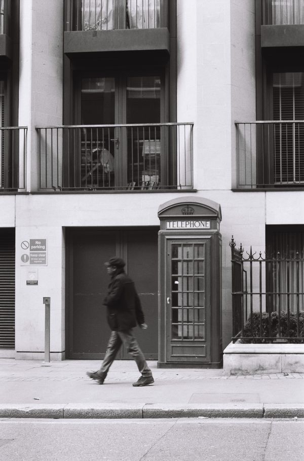 Man Walking in Central London thumbnail