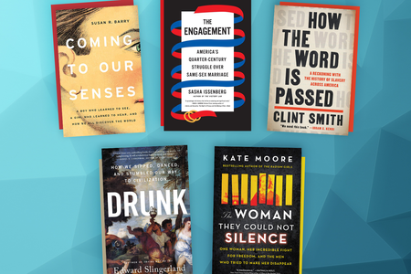 This month's book picks include The Engagement, How the Word Is Passed and Drunk.