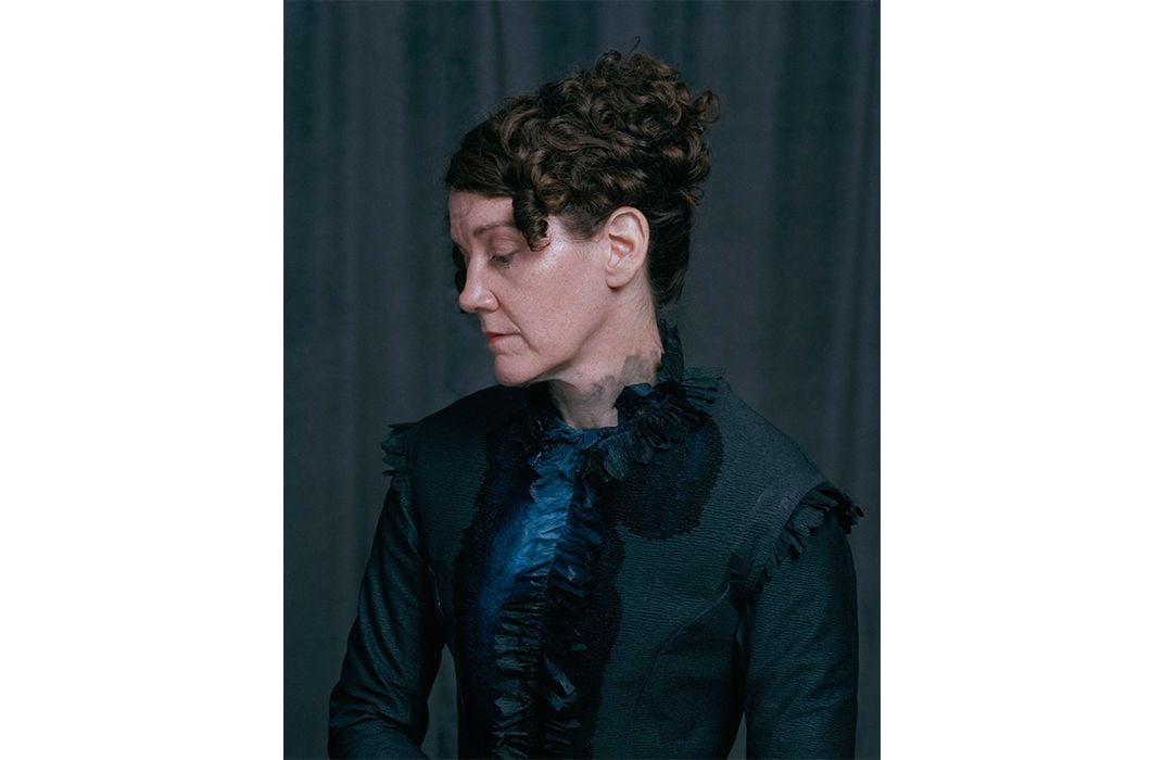 Martha McDonald Victorian Mourning Dress