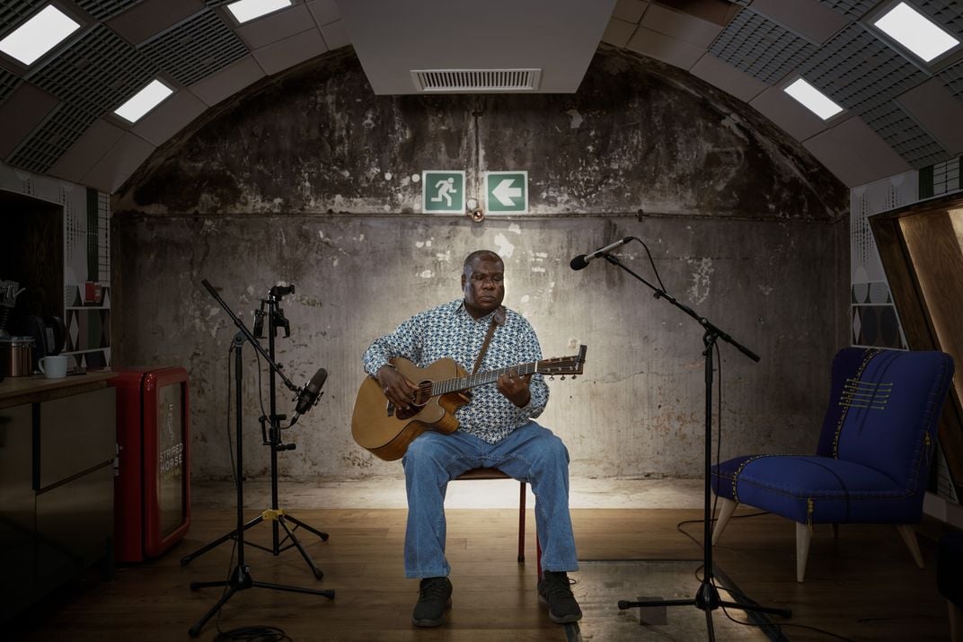 11 - Guitarist, songwriter and singer Vusi Mahlasela is an anti-apartheid activist known as “The Voice” of South Africa.