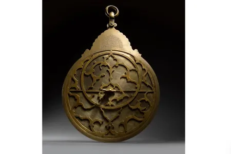The astrolabe weighs more than 18 pounds.