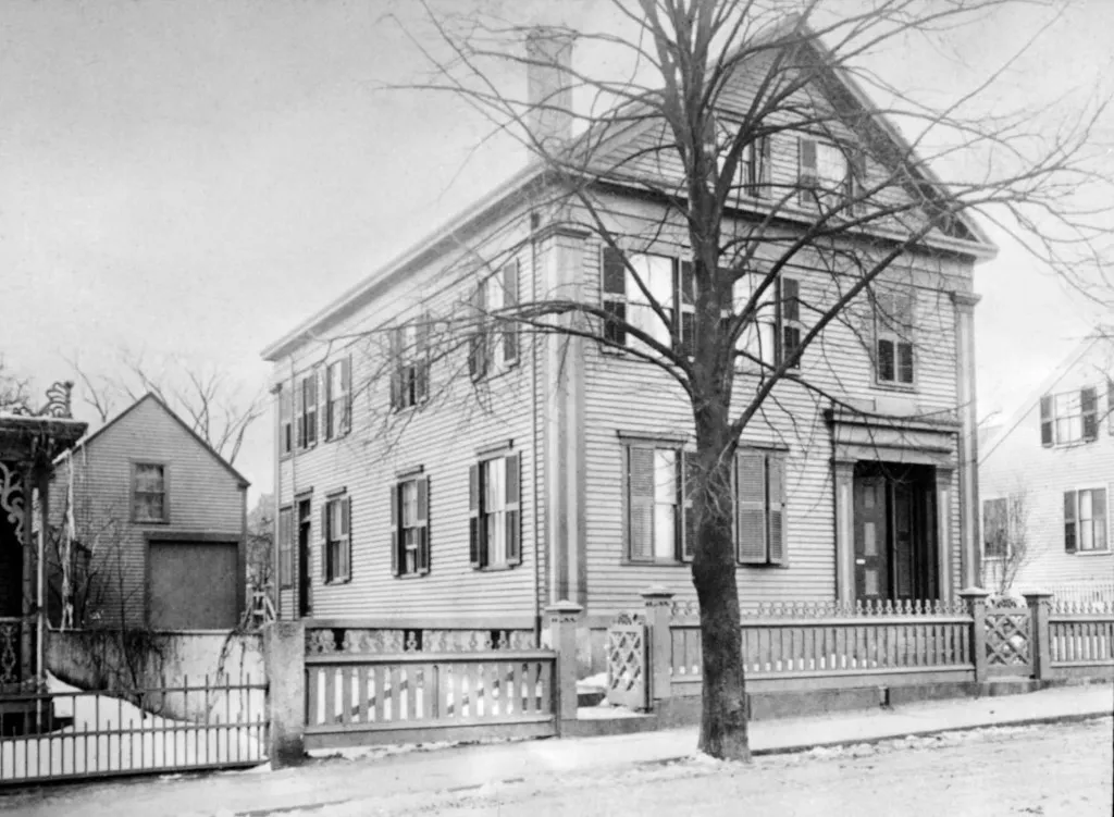 The Borden family's home in Fall River, Massachusetts