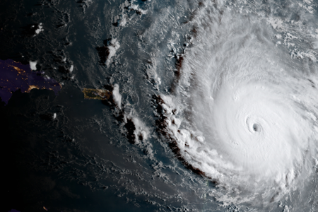 Irma as it bore down on the Caribbean on September 5.