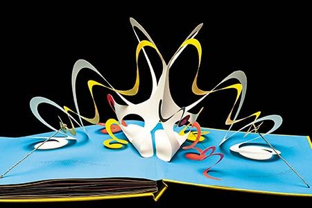 At American History through fall 2011, more than 50 works are on display in the exhibit "Paper Engineering: Fold, Pull, Pop and Turn."