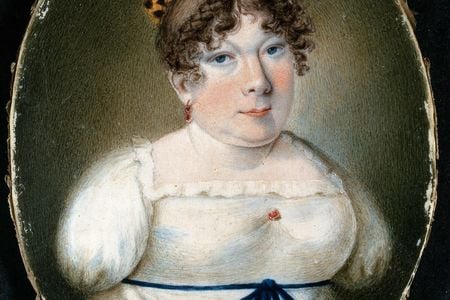 Sarah Biffin,&nbsp;Sarah Biffin, watercolor