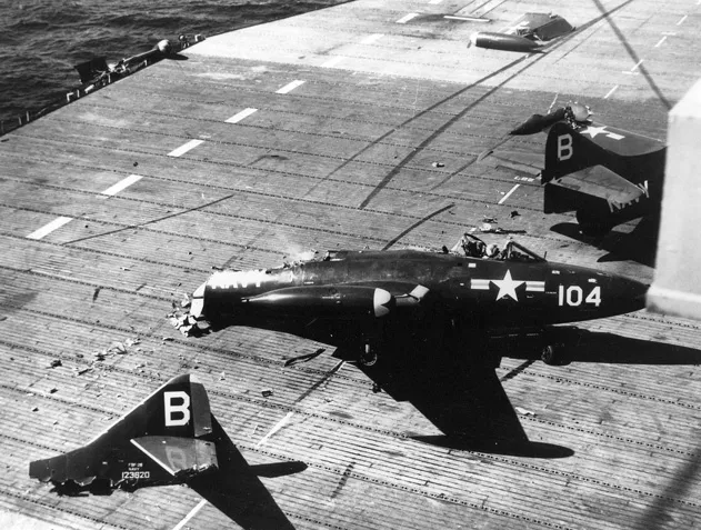 The unknown story of how a U.S. Navy F9F Panther scored the first