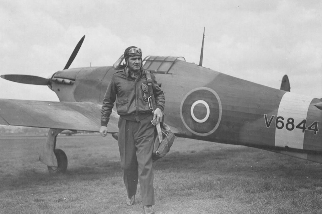 When a pilot suffered an eye injury