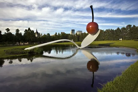 Spoonbridge and Cherry&nbsp;at the Minneapolis Sculpture Garden