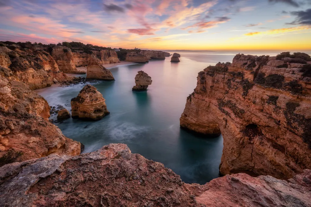 the coast of Algarve