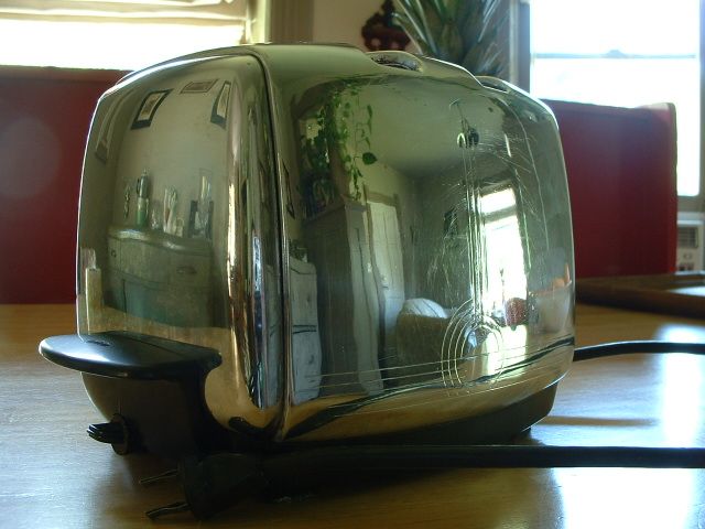 What the new world looks like from Grammy's old toaster, pressed into ...
