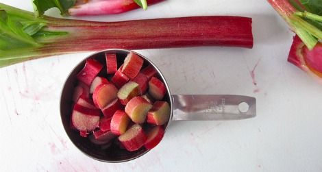 Rhubarb is delicious.