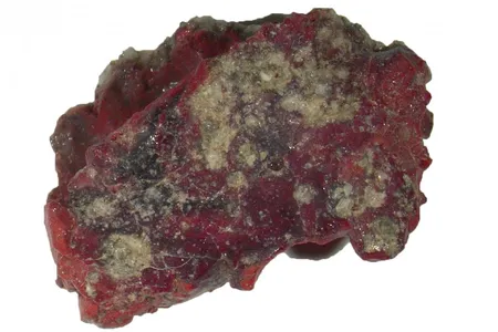 This sample of red trinitite contained the quasicrystal described in a new study.